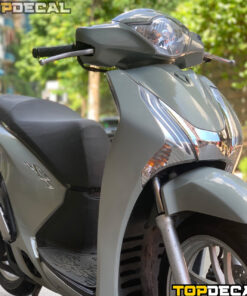 dán xe sh 2023 màu xám bóng chất liệu cao cấp