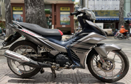 Dán xe Exciter 135 Xám AMG