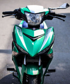 Dán xe Exciter 150 màu xanh
