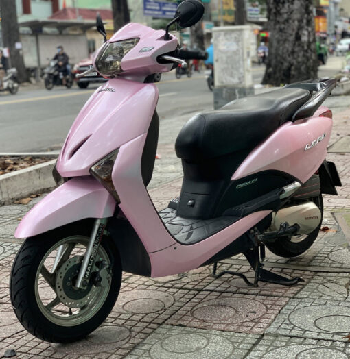 Dán xe Lead màu hồng
