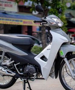 Dán xe Wave màu xám phối tem