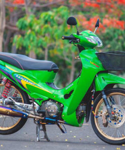 Dán decal xe Wave màu xanh lục