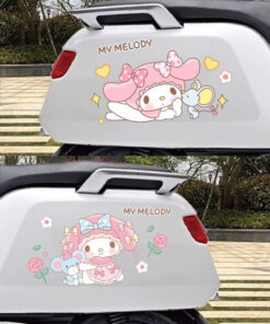 Sticker hoạt hình dán xe