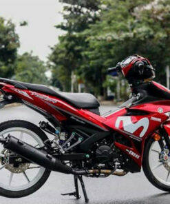 Tem trùm Exciter 150 Movistar trắng đỏ