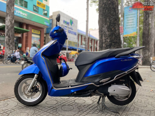 Dán xe Lead màu xanh dương