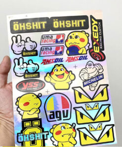 Sticker dán xe máy