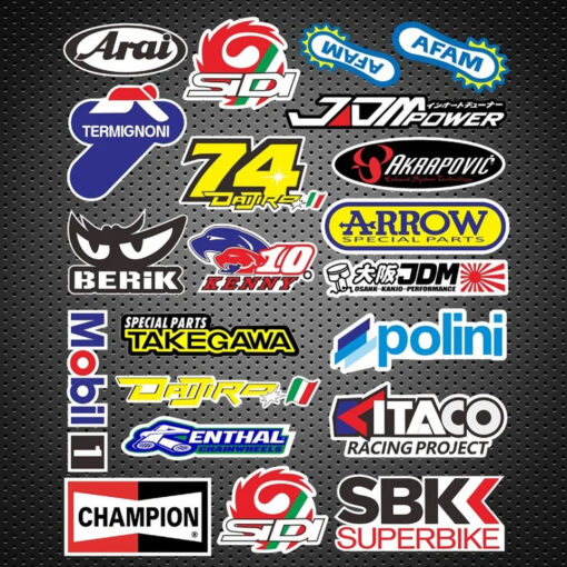 Sticker dán xe thể thao
