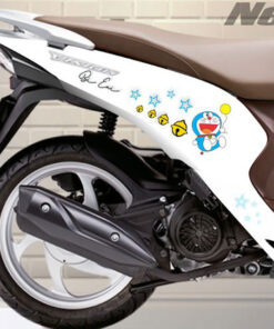Sticker hoạt hình dán xe