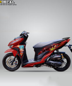 dán decal xe vario họa tiết dragonball