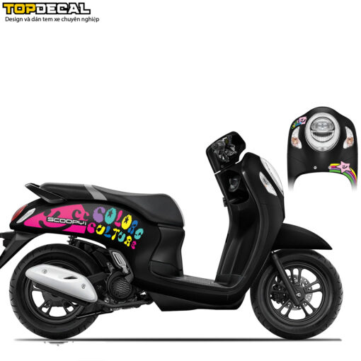dán decal xe scp với chất liệu decal cao cấp