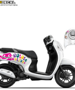 dán decal xe scp với chất liệu decal cao