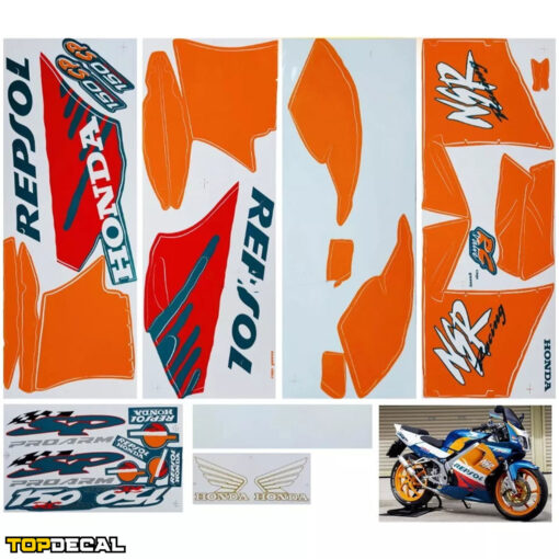 Dán tem Repsol cho xe moto