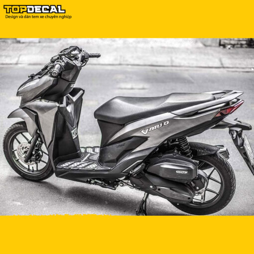 dán decal vario nhôm xước
