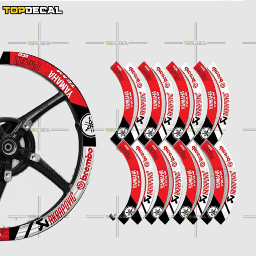 tem dán vành bremboproti màu đỏ