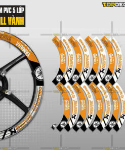 dán tem vành bremboproti màu vàng bản to
