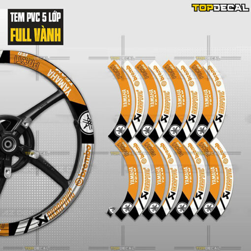 dán tem vành bremboproti màu vàng bản to