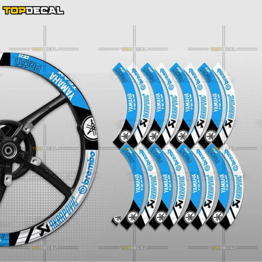 dán tem vành bremboproti màu xanh