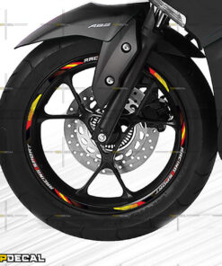 tem dán vành racing sport thực tế